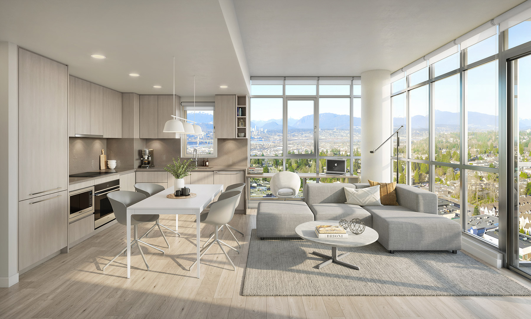 Kitchen & Living - Light Scheme