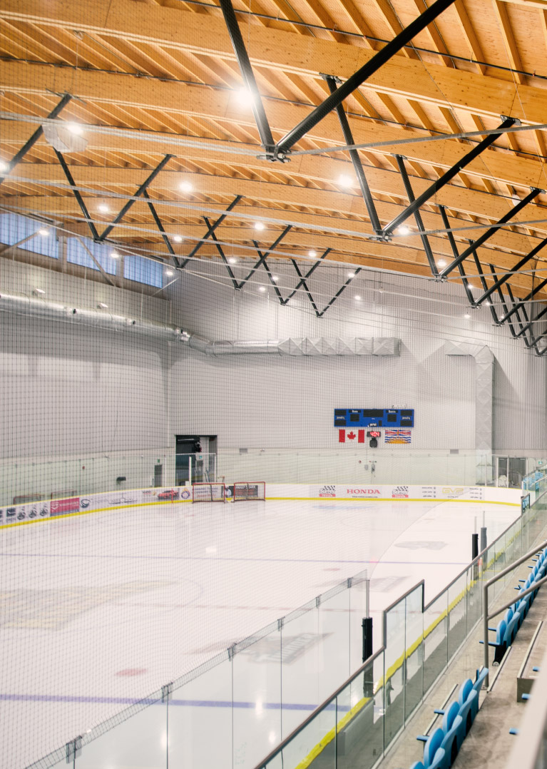 Find your stride at North Surrey Ice Complex.