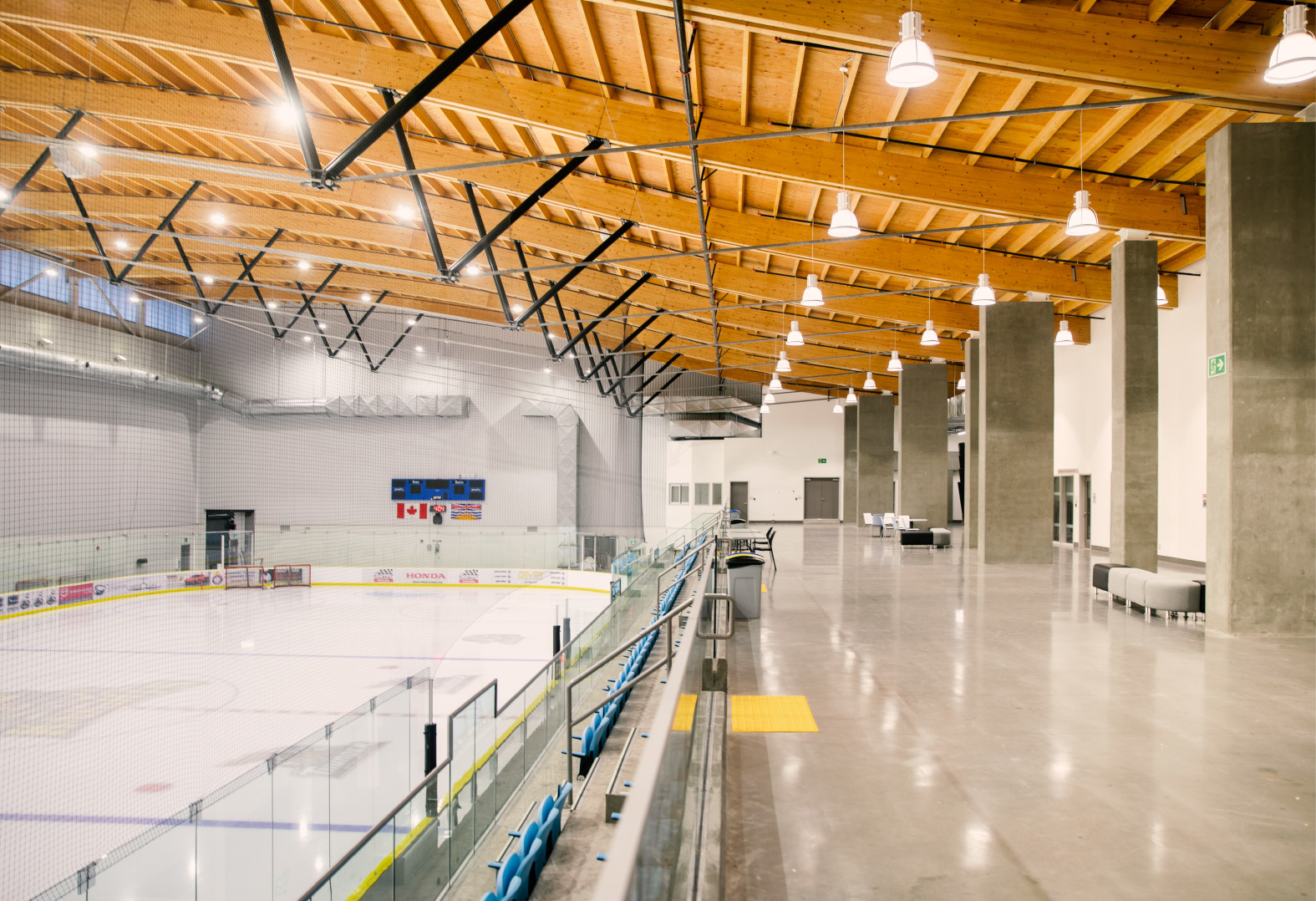 Find your stride at North Surrey Ice Complex.
